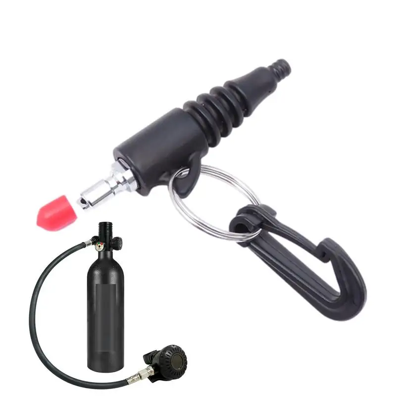 

Scuba Air Nozzle Underwater Mini Air Blow Tools Portable Air Nozzle Equipment Scuba Diving Mini Air Blow Tools Air Nozzle Hose