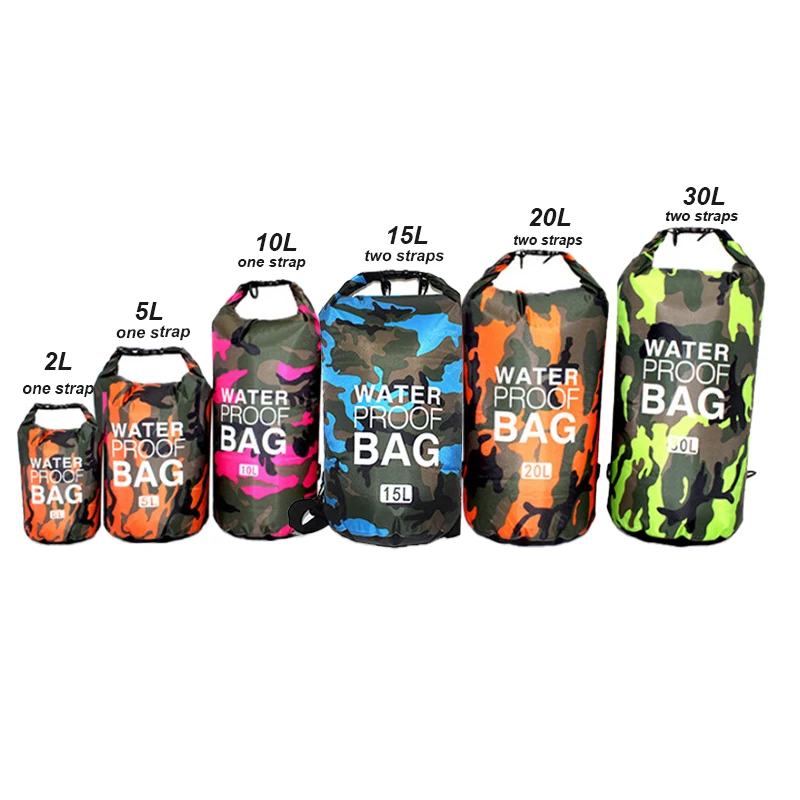 New Design Waterproof Backpack Travel Bag Customized Camping Waterproof Dry Bag Dry Sack