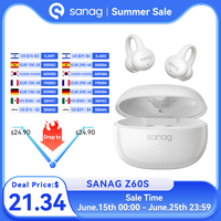 Sanag Z60S Ear Clip OWS Earphones HiFi Sound Open Ear Earbud Audífonos Bluetooth Wireless Headphones Flash-sale Chioce Headset