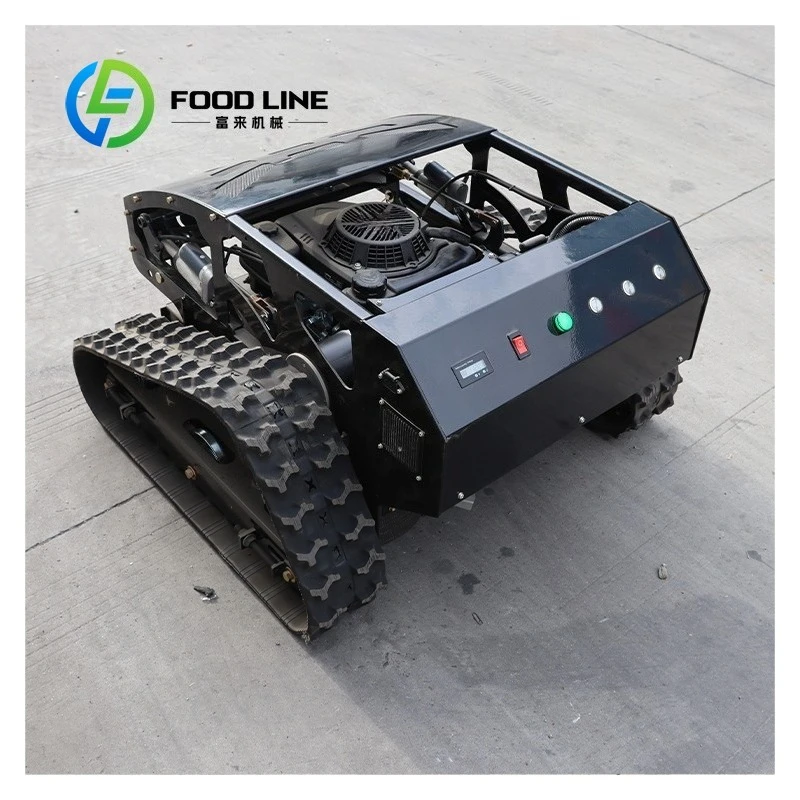 

Customized Remote-Control Lawn Cutter with 4-Stroke Engine, 45° Climbing Power Large Cutting Width for Yard Farm