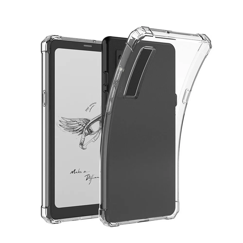 Voor Onyx Boox Palma Palma2 Kant Kant2 P6 6.13" Case Transparant Helder Telefoonstijl Schokbestendig Bumper Cover met Airbag Hoeken