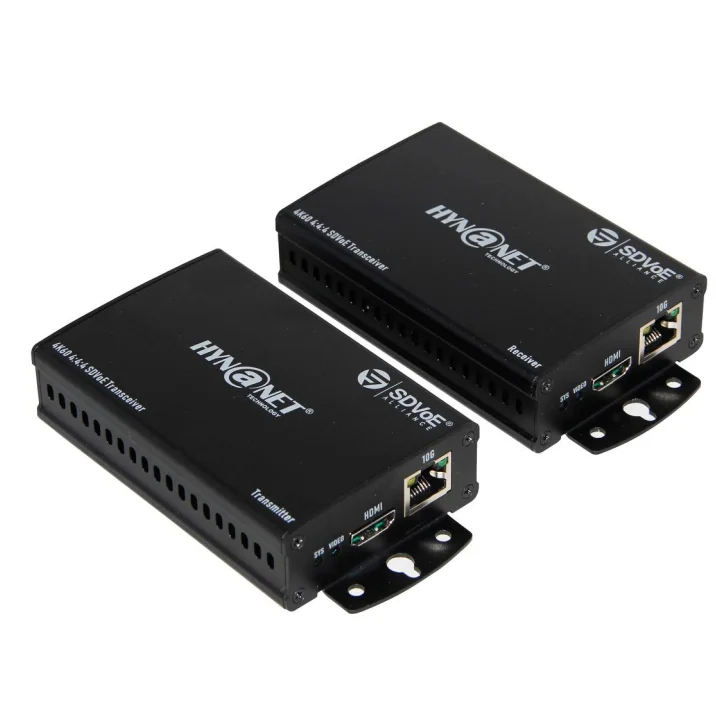 

SDVoE PoE Transceiver & Receiver Support 10G Cooper Decoder & Encoder for AV Over IP/ Pro AV Full-Duplex & Half-Duplex