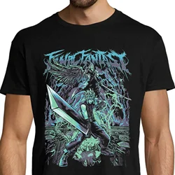 Final Fantasy VII Cloud Strife And Sephiroth Männer Baumwoll T Shirt