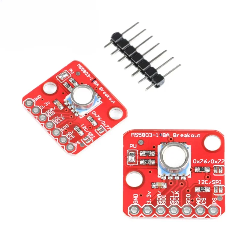 MS5803 MS5803-01BA Sensor Module Waterproof High Precision Fluid Liquid Gas Pressure Temperature Sensors IIC I2C/SPI MS5803 01BA