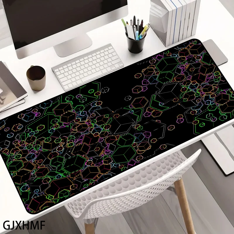 Colored square Mausepad square Desk Mat Gaming Mat Pad on The Table Office Gamer Accessories Keyboard Mat Mouse Pad Mouse Carpet