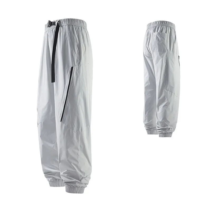 

Spring Summer Men Outdoor Hiking Pants Waterproof Sport Climbing Trousers Zippered Pocket Wear-Resistant Pant Travel Casual Pan