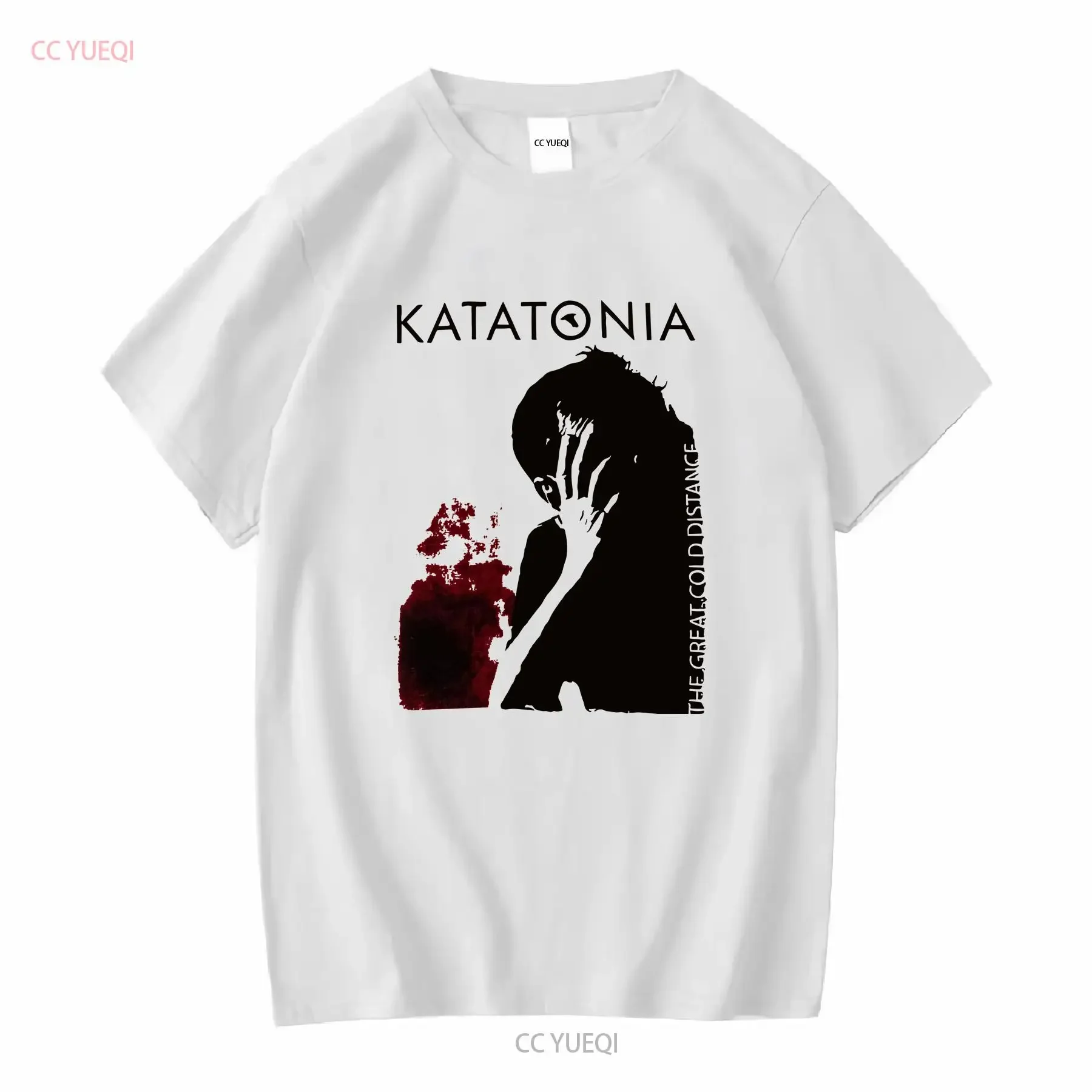 Katatonia The Great Cold Distance Band Album Red T Shirt Full Size S461 long or short sleeves vintage Washed graphic