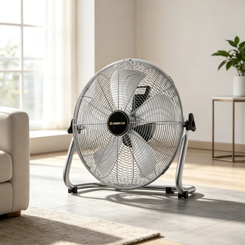 18 Inch Industrial Floor Fan 4 Speed 5 Aluminum Blade High Velocity Metal Fan for Factory Workshop Warehouse Cooling 산업용 선풍기