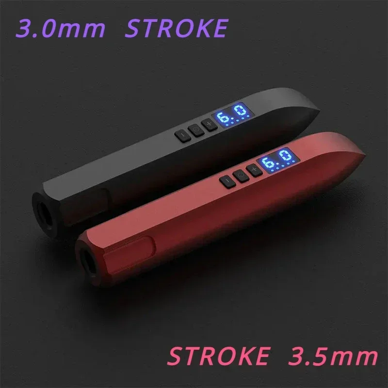 FK Permanent Makeup Wireless Battery Tattoo Pen Machine High Quality Rechargeable PMU Pen Machine 3.5mm Stroke 2 Batteries