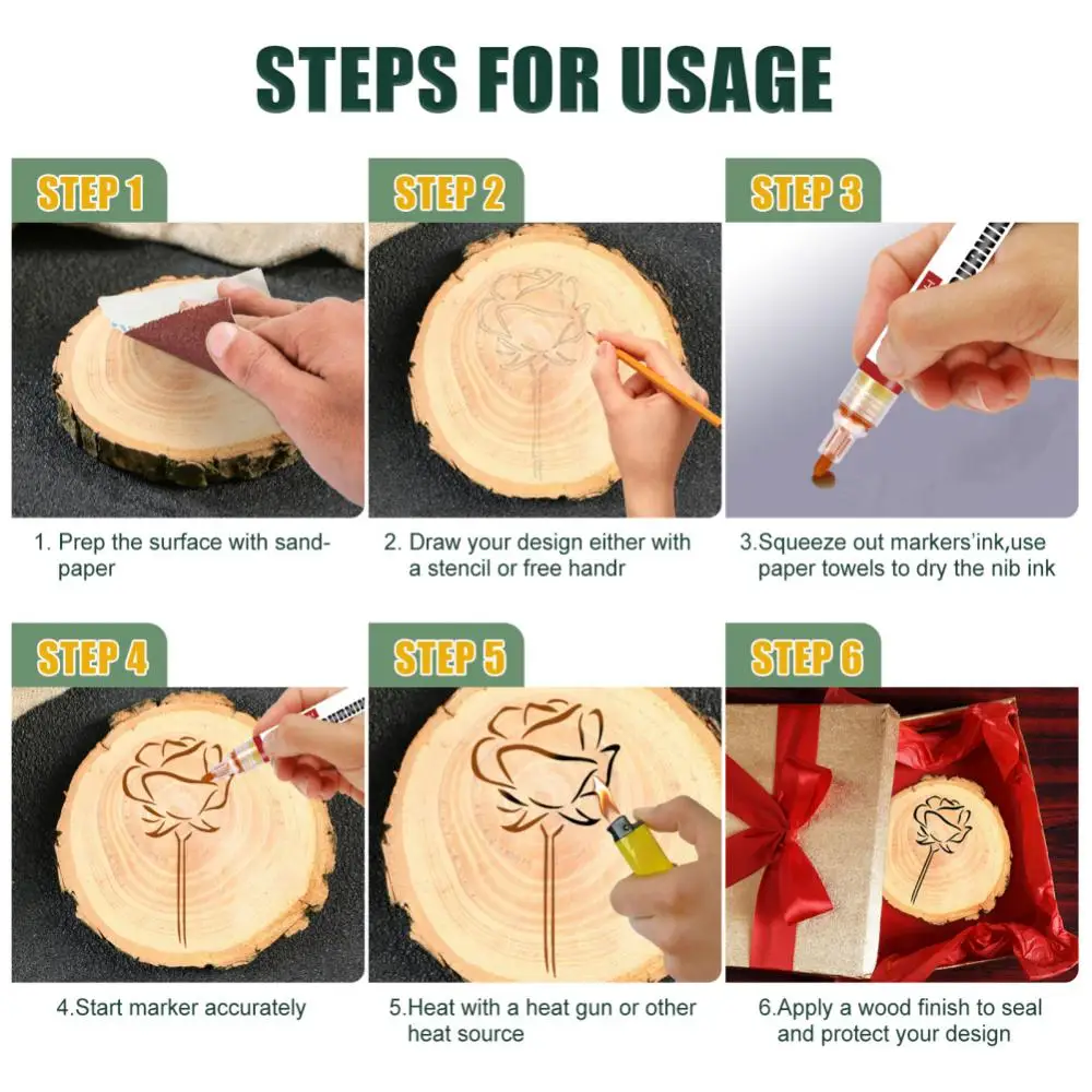 Marker Pen Plastic Easy To Draw Safe Non-toxic Widely Used Multipurpose Writing Instruments Paint Pen Easy To Use Contour Pencil