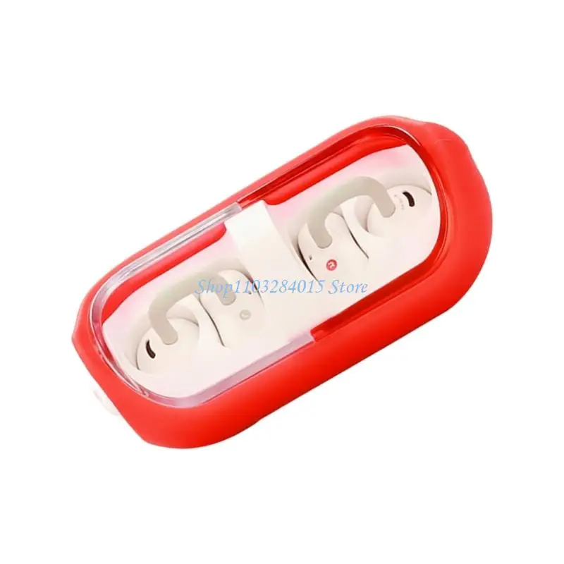 R6FF SILICONE COPERTO AURFICO COPERTURA Manica resistente alla polvere per auricolari Mooncrop Non slip leggero