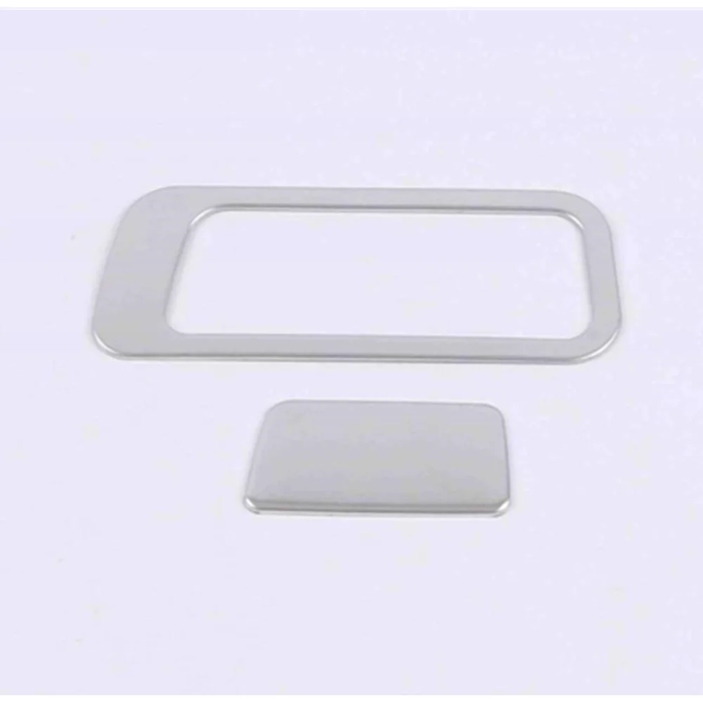 For Hyundai Sonata DN8 10Th 2020 2021 2022 2023 Body Sticker Stainless steel Co-pilot Storage Box Bins Switch Trim Frame 2PCs