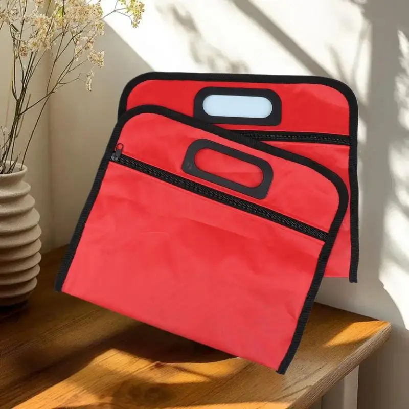 

Прочная водонепроницаемая холщовая сумка для инструментов, портативная многофункциональная сумка для хранения на молнии для мелких инструментов