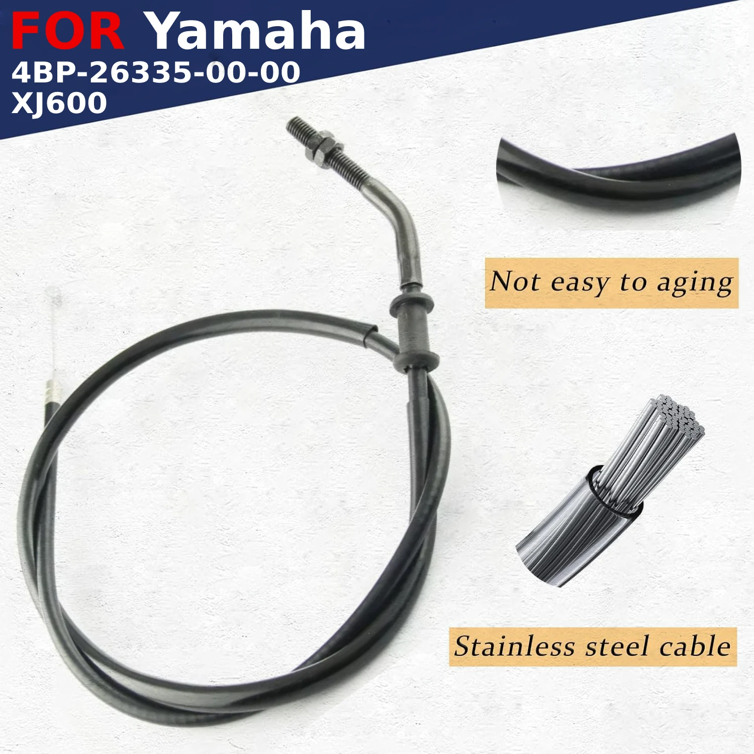 

Motorcycle Parts Clutch Cable Pull Brake Line For Yamaha XJ600 1992 1993 1994 1995 Brand New High Quality 4BP-26335-00-00