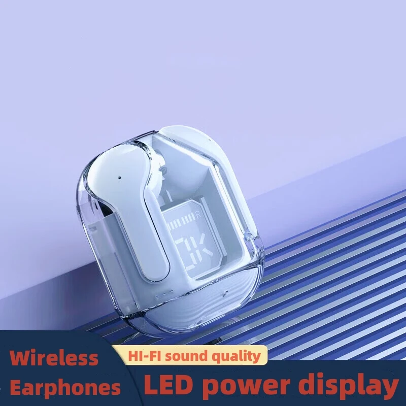 NOWOŚĆ Bezprzewodowy zestaw słuchawkowy Air 31 BT5.3 T2 TWS Słuchawki ENC Słuchawki LED Power Digital Display Stereo Sound Słuchawki douszne do uprawiania sportu