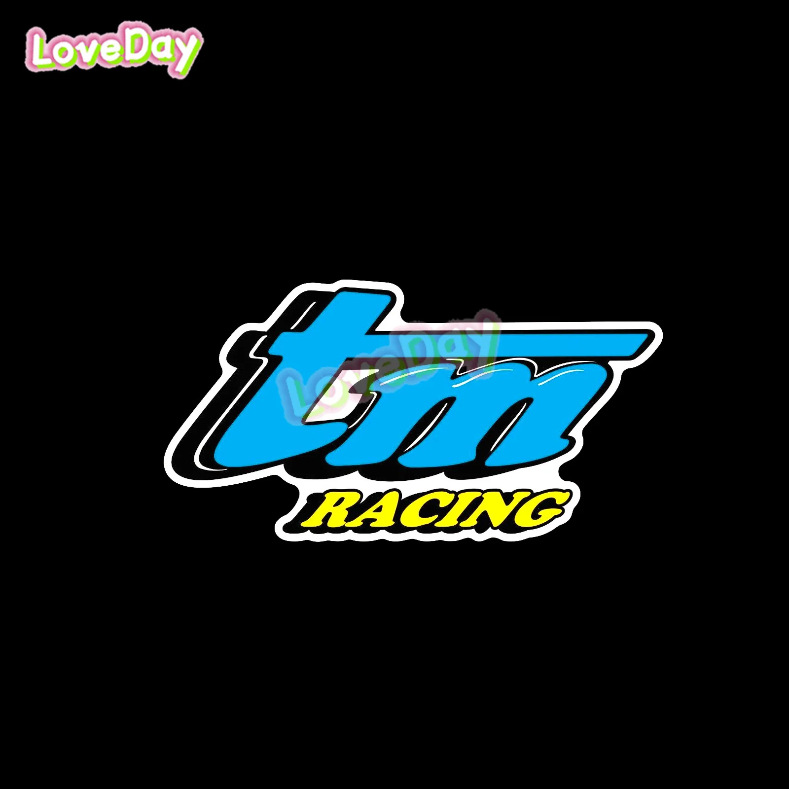 ملصقات سباق TM موتوكروس كارتينج سيارات رياضية ملصق مائي من الفينيل لتزيين جرافيتي السباق