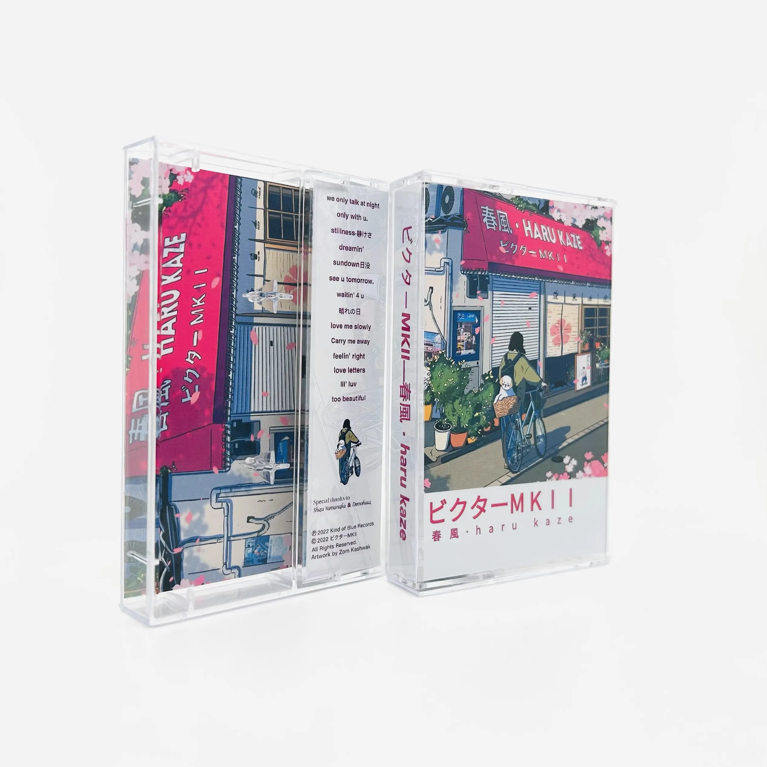 Vaporwave مدينة البوب فيكتور الموسيقى الشريط Haru Kaze ألبوم الساكنة كاسيت تأثيري مسجل وكمان سيارة Soundtracks صندوق جمع