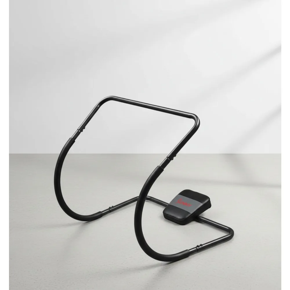 Rodillo Ab plegable con soporte para codo y ruedas de entrenamiento: entrenador de fuerza central para gimnasio en casa para abdominales y glúteos