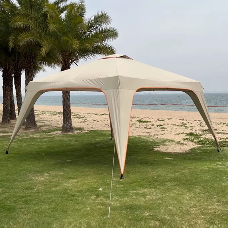 Tenda de Dossel para Exterior, Tenda de Festa para Várias Pessoas, Tenda Cúpula Impermeável, à Prova de Insetos e Vento, Abrigo Portátil para Sombreamento
