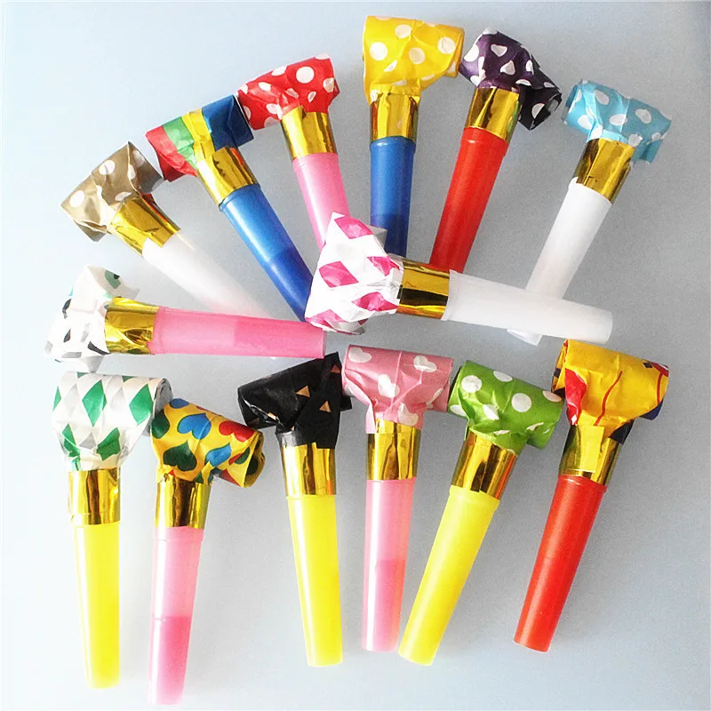 30 Pack Colorful Polka Dot Blow Whistles Fun Noise Makers For Kids Birthday Party Favors Celebration Games And Gift Bag Stuffers