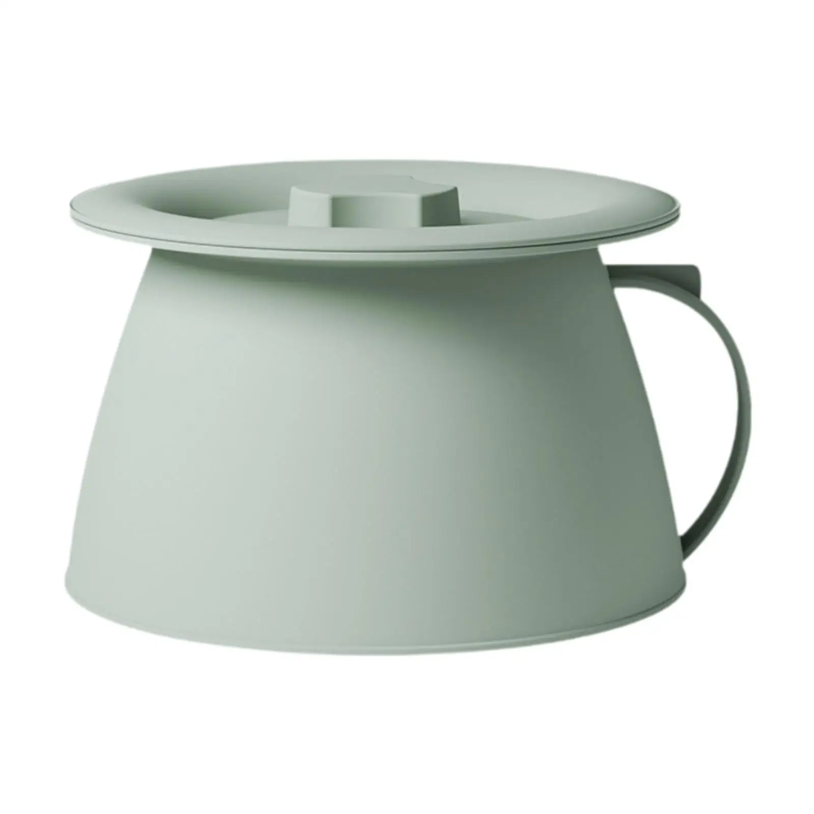 Portable Spittoon Multifunction Easy Clean with Cover Night Commode Bucket Urinal Pot Bedpan for Bedroom Home Adults Men Woman