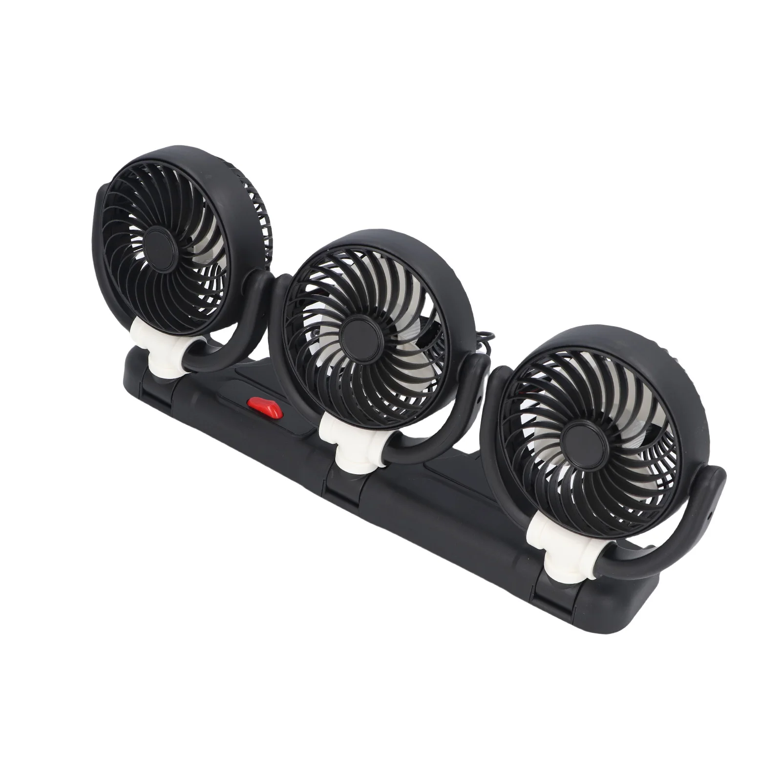 USB Powered Car Fan Phone Holder 3 Speed Adjustable Cooling Fan Car Truck SUV Vehicles Portable Foldable Design Travel Commute