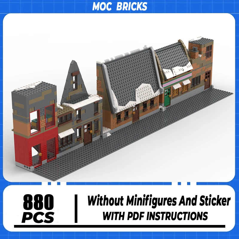 

Модель фильма Moc, строительные блоки, деревня, модель корпуса, технология, модульный кирпич, сделай сам, сборка, строительная игрушка, праздничные подарки