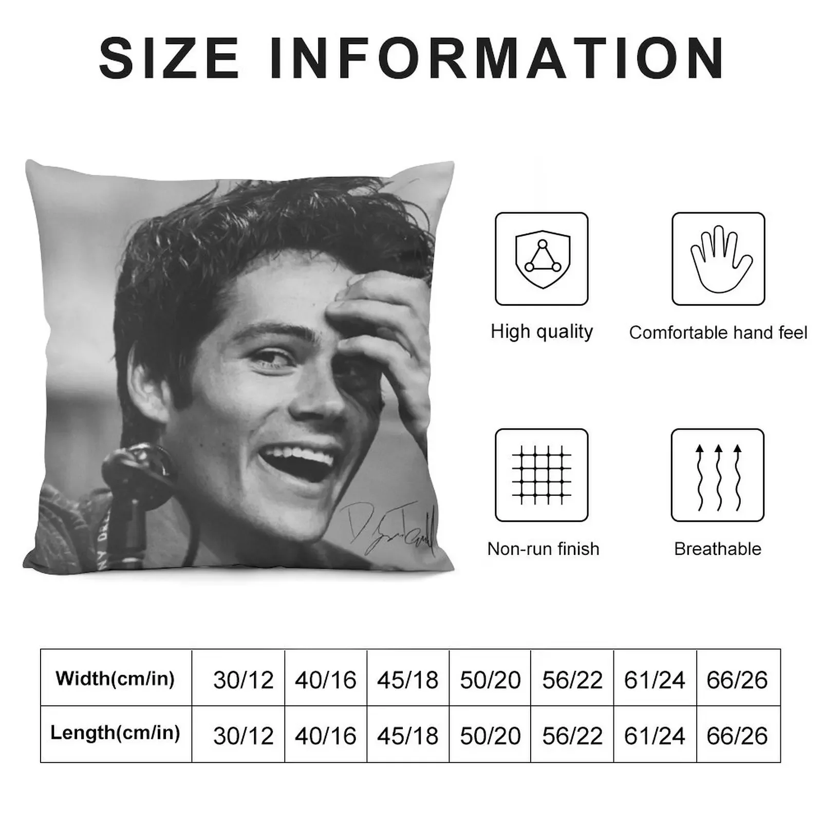 Dylan O’Brien Throw Pillow Pillow Decor christmas cushions covers Pillowcases For Pillows pillow