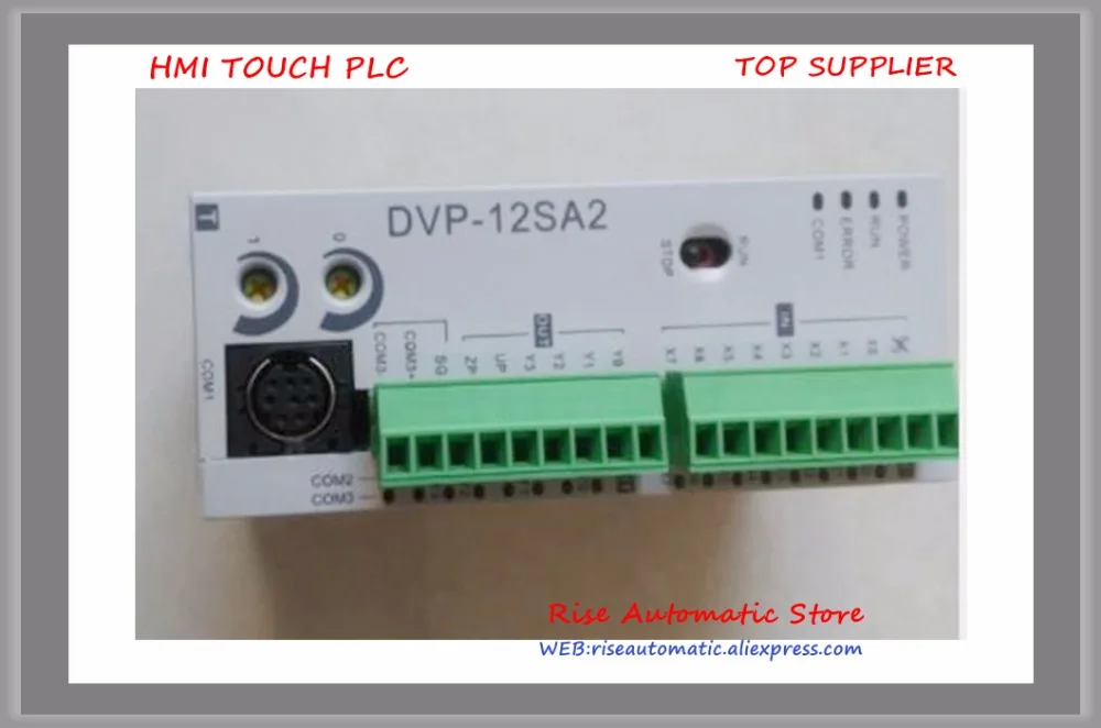 New Original Programmable Controller Module DVP12SA211T PLC 24VDC 8DI 4DO Transistor