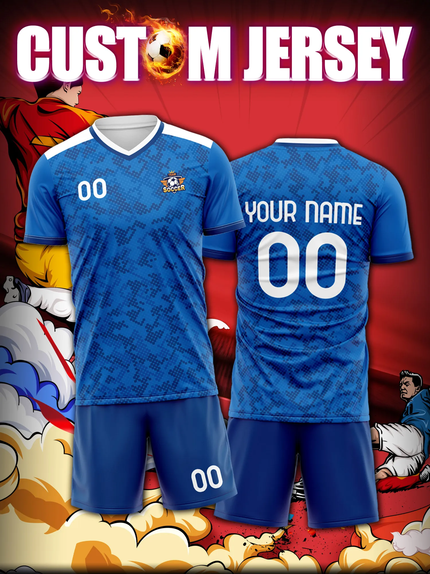 

Спортивные футболки с V-образным вырезом для мужчин и женщин 2026 года с индивидуальным нанесением имени и номера, быстросохнущие, модные, с технологией сублимации