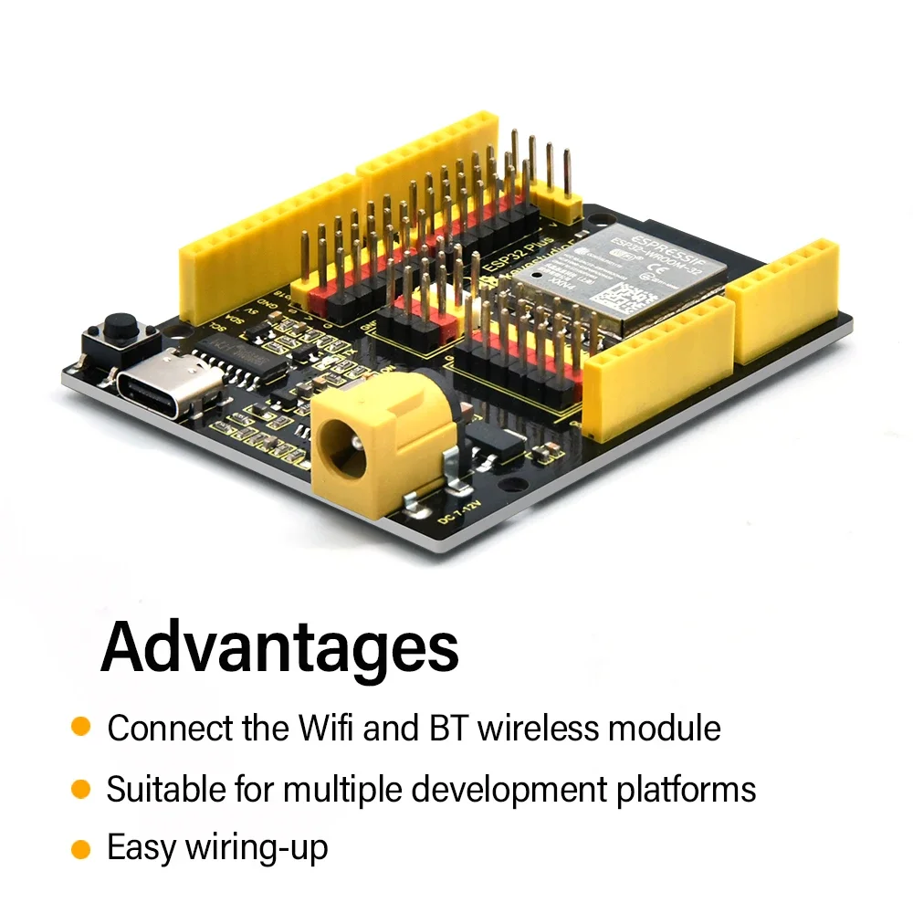 BoaMasMESP32 PLUS Development Board Compatible With Arduino U NO R3 With USB Cable