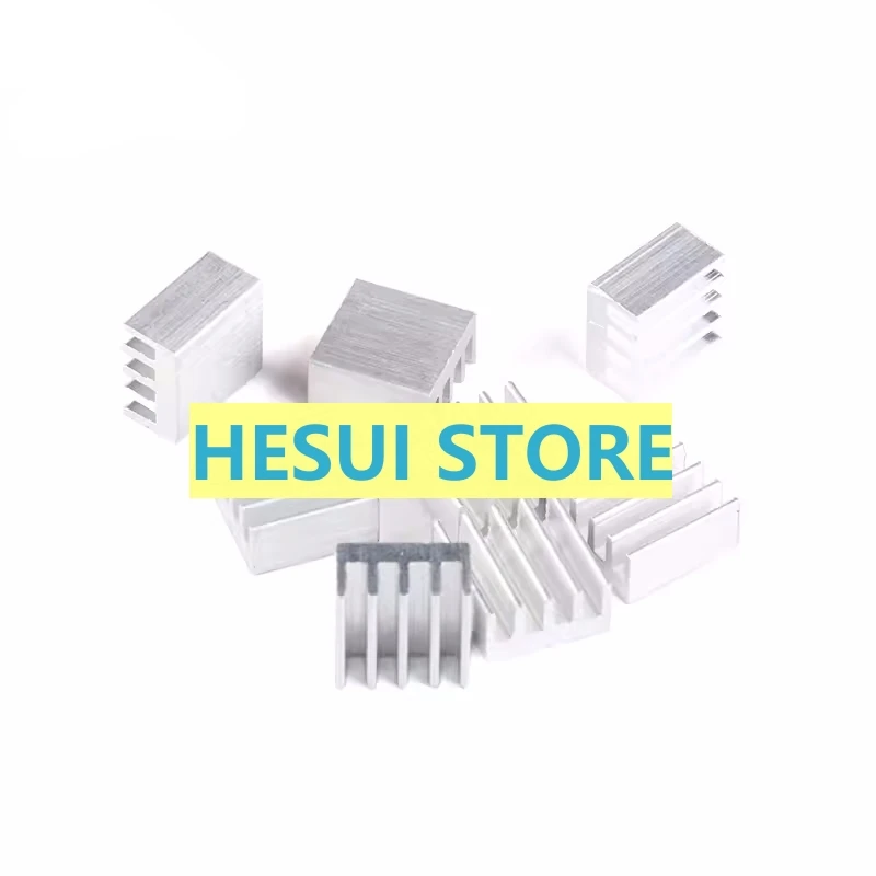 Alta qualidade preto/prata dissipador de calor, 20 pcs