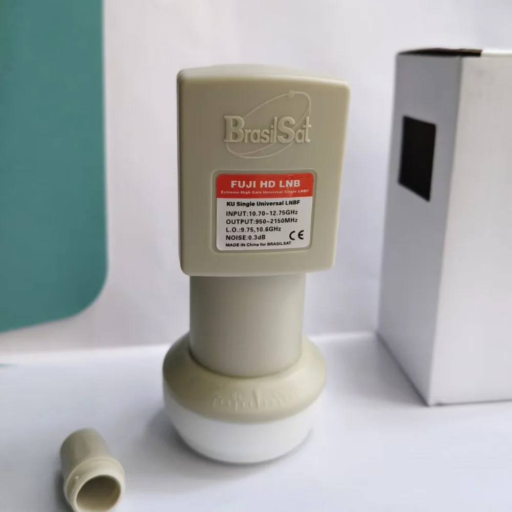 FUJI HD LNB Universal Ku Band LNBF 9.75/10.6GHz Low Noise Digital Satellite LNB For Satellite Dish TV Receiver
