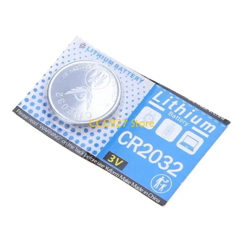 B03F 1Pc CR2032 2032 Button Cell Coin Battery For Calculator Scale Remote Watch 3V