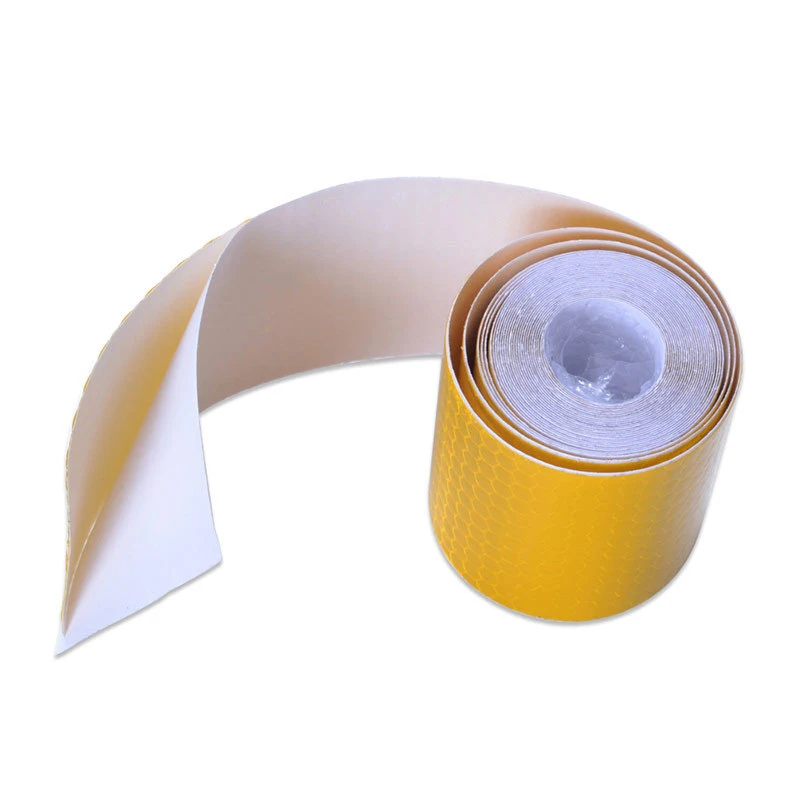 5cm*300cm Car Reflective Safety Warning Car Decoration Sticker Reflector Protective Strip Film Auto Motorcycle Sticker