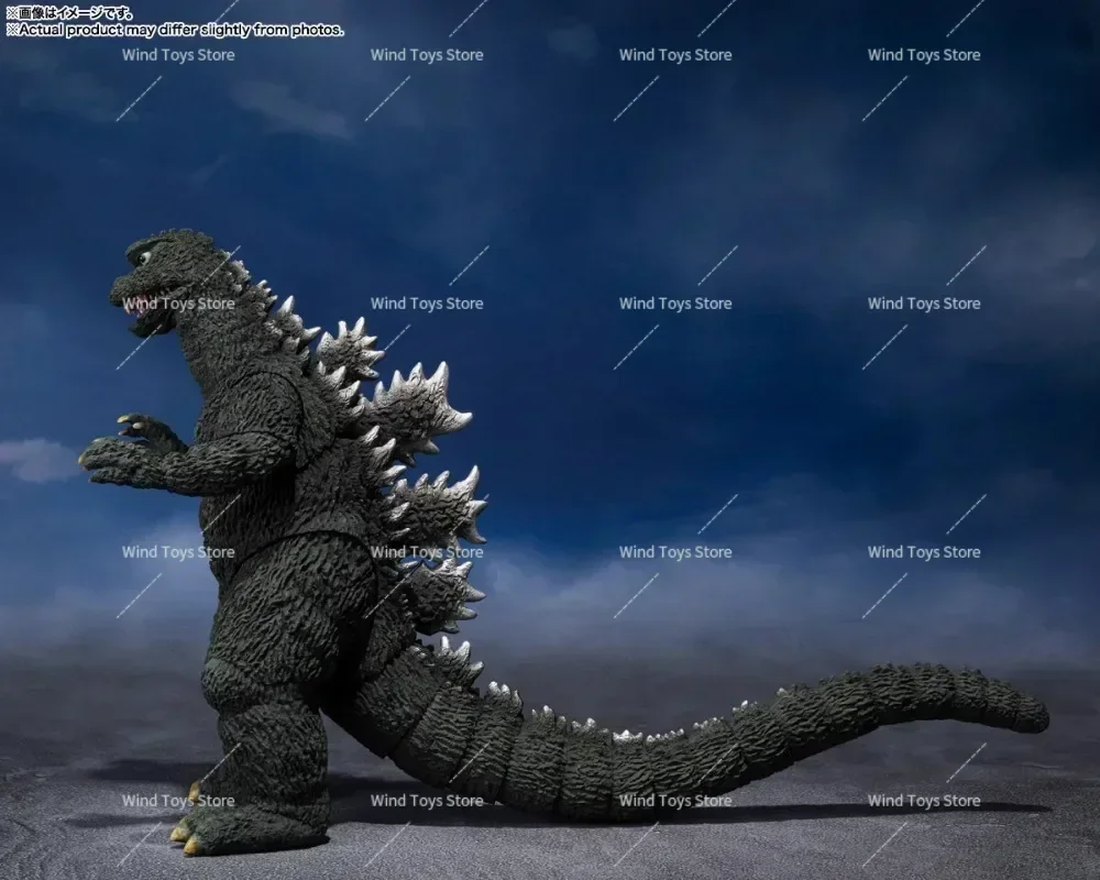 Bandai figura Original de Anime S.H.MonsterArts Godzilla 1972, figuras de acción de juguete para niños, regalo, adornos de modelos coleccionables