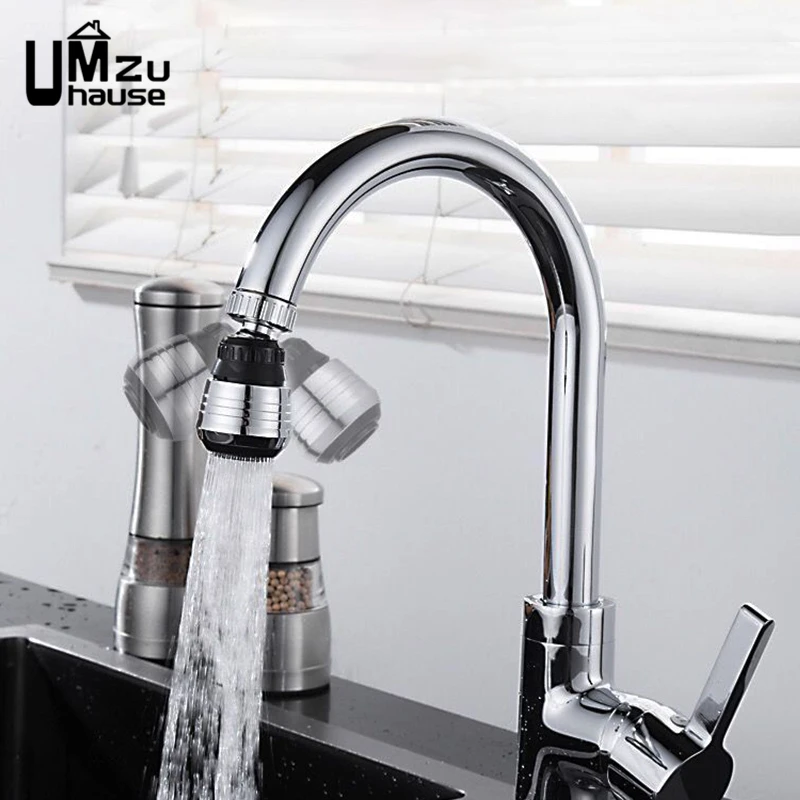 360° Rotating Faucets Extension Taps Universal Nozzle Adapter with Filter Aerators Kitchen Bathroom Rotary Bubbler Flexible Part