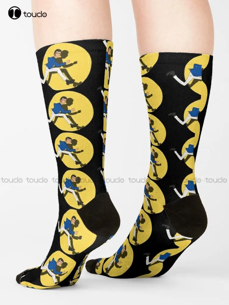 Lupin Iii Manga, Anime, Lupin Iii Socks Mens Novelty Socks Personalized Custom Unisex Adult Teen Youth Socks Custom Gift