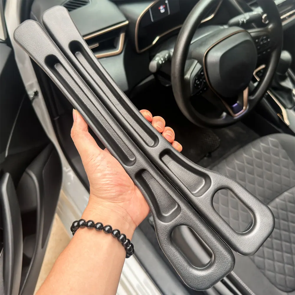 For Ford Fiesta MK7 2008 2009 2010 2011 2012 2013 2014 2015 2016 2PCS Car Seat Leak Proof Strips Gap Side Seam Filler Storage