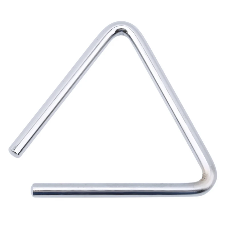 1Pc Triangle Orff Musical Instruments Band Percussion Educational Musical Triangolo for Children 4/6 inch