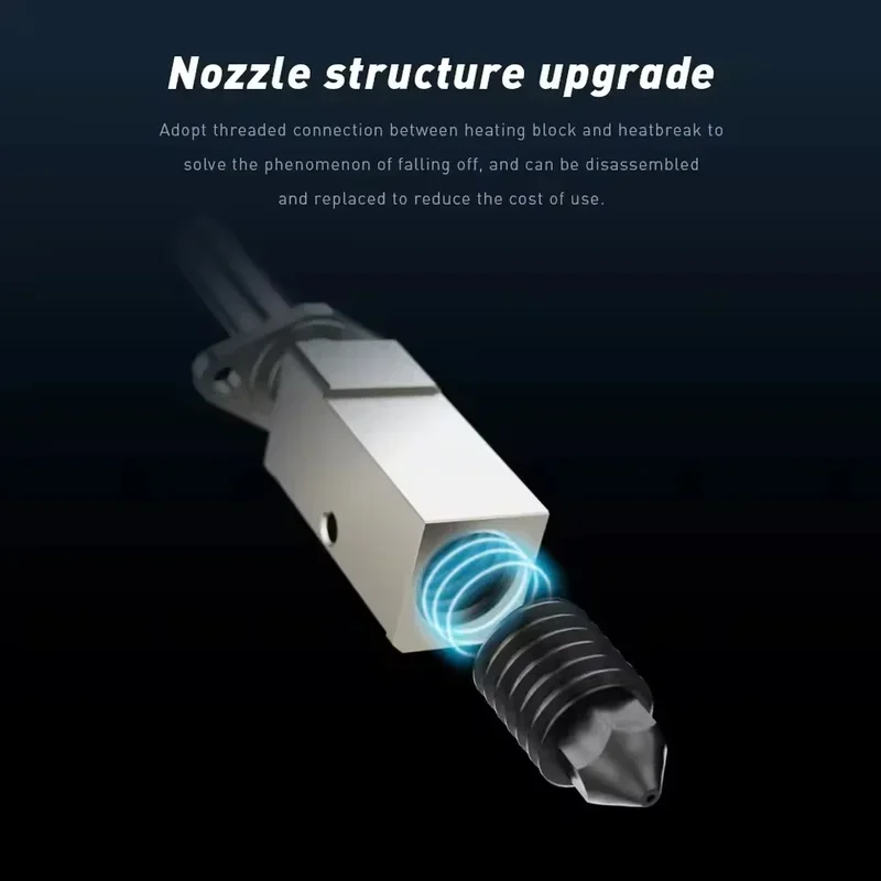 Zestaw Hotend High Speed Print Head Upgrade 2.0 TZ V6 do Ender 3/3 PRO/ VORON 2.4 Hi-End Extruder J-head Prusa Ender 3 V2/ CR10 — zdjęcie produktu 4