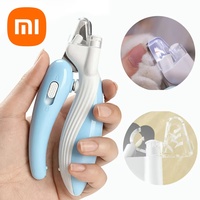 Xiaomi Professional Pet Nail Clippers with LED Light Pet Claw Grooming Scissors for Dogs and Cats Claw Nail Trimmer Pet Supplies