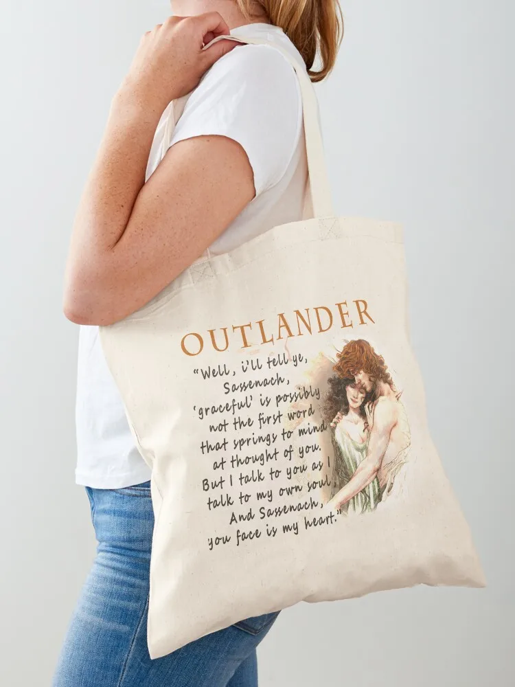 Outlander Tote Bag shopping cart bags canvas shopping bag shopping bag logo