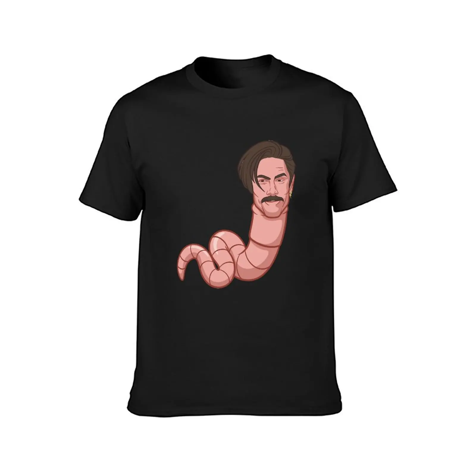 Worm With A Mustache James Tom Ariana Reality Sandoval_s A Liar Worm With A Mustache T-Shirt summer top T-shirt men