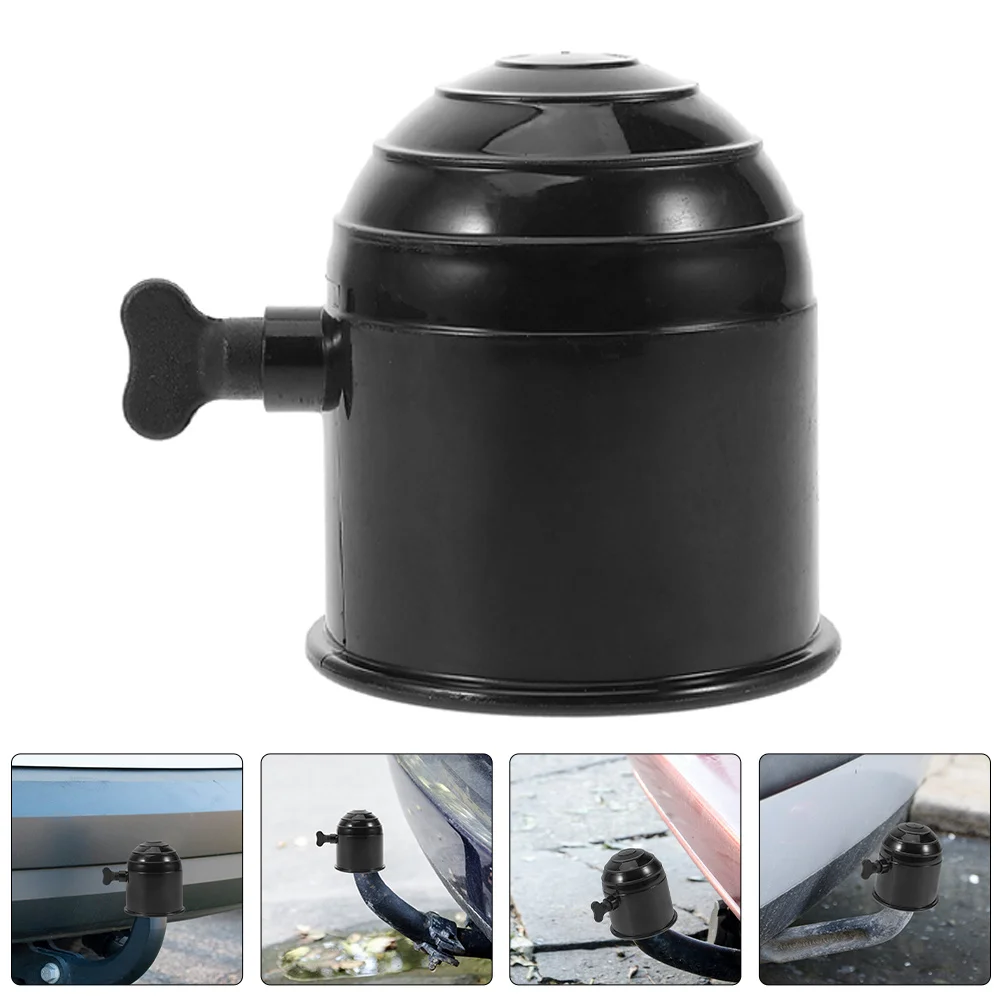 

2 pcs Ball Head Cover Plastic Universal Tow Trailer Hitch Protector Waterproof For Rv Truck Caravan Towing Accessories
