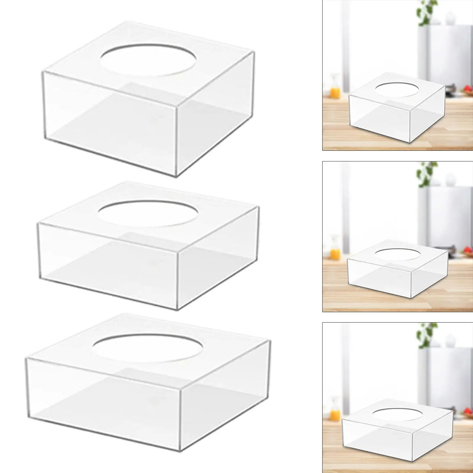 Cake Display Stand Square DIY Food Display Stand for Party Birthday Decor