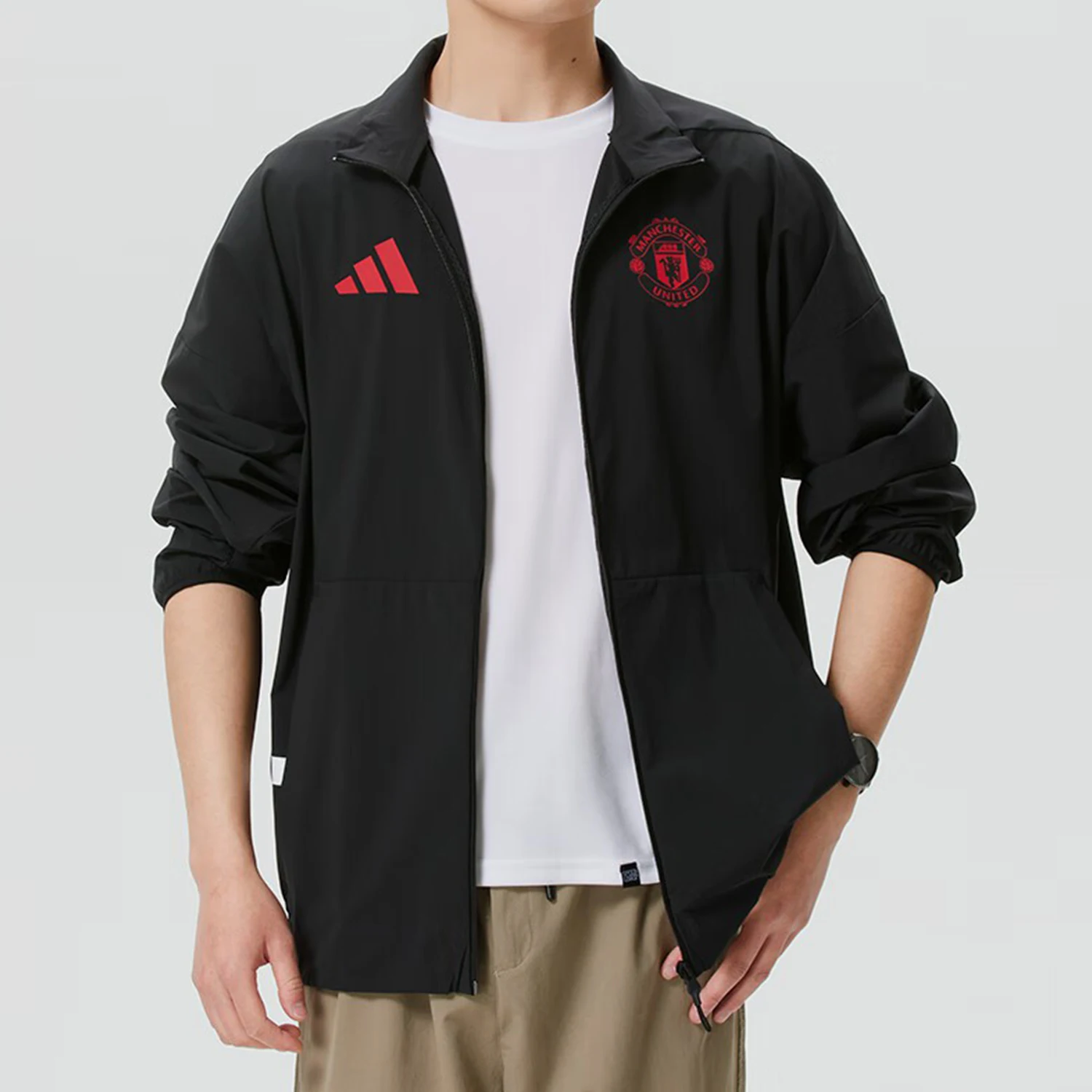 Adidas genuine Manchester United sports casual jacket new men's jacket jacket JM5559