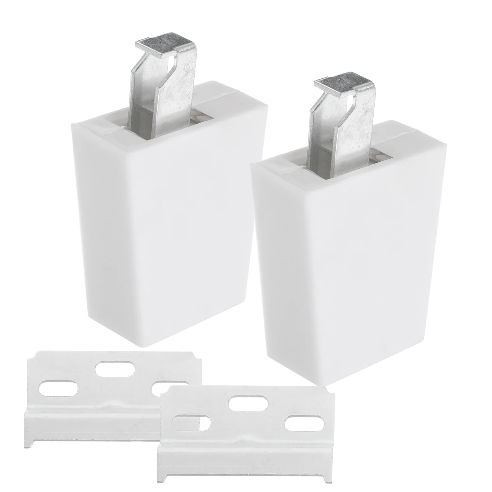 

2Pcs Heavy Duty Hanging Cabinet Connectors Invisible Fastening Hardware for Kitchen Cabinets Concealed Hinges Chest Hinges