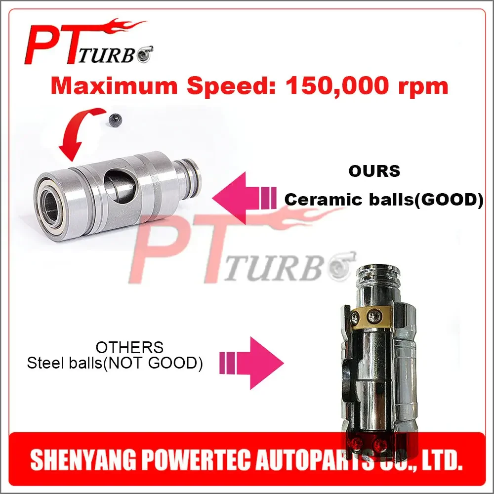 

Турбина 836023-5001S Керамический шарикоподшипник 836023-5004S GT2860R GT2860RS GT2871R GTX2860R GTX2867R GTX2871R Комплект для ремонта турбины