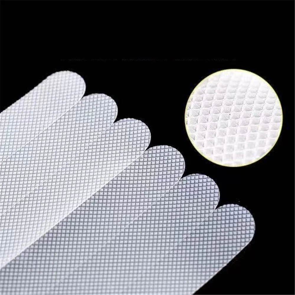 12pcs Anti Slip Strips Transparent Night Glow Shower Stickers Bath Safety Strips Non Slip Strips Bathtubs Bathroom Stairs Floors